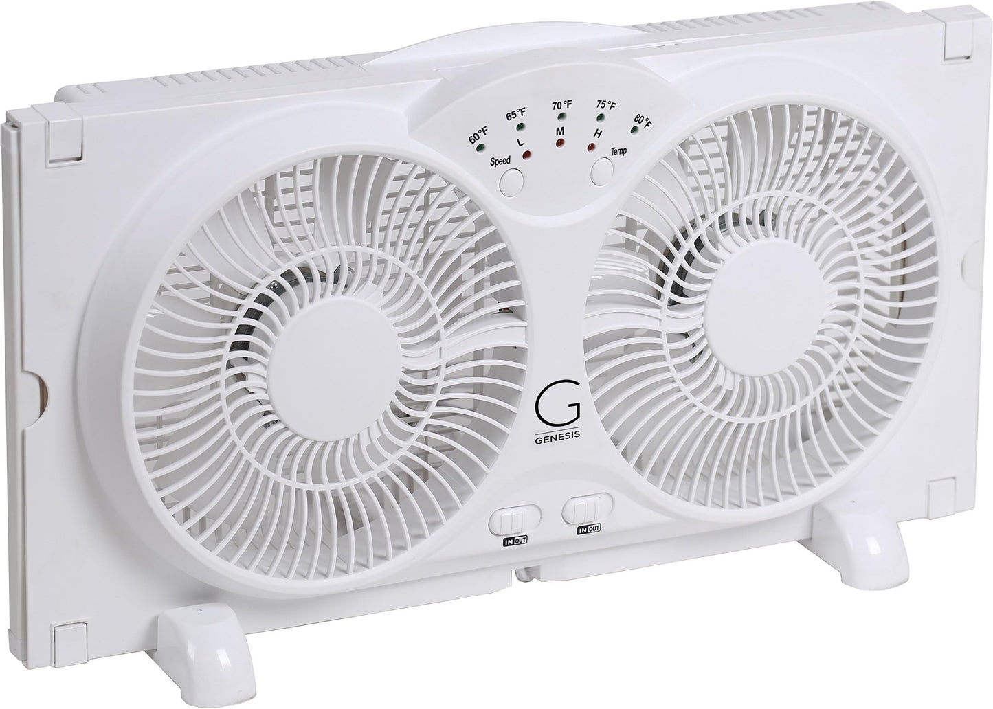 Ventilateur de Fenêtre Réversible à Double Hélice Genesis