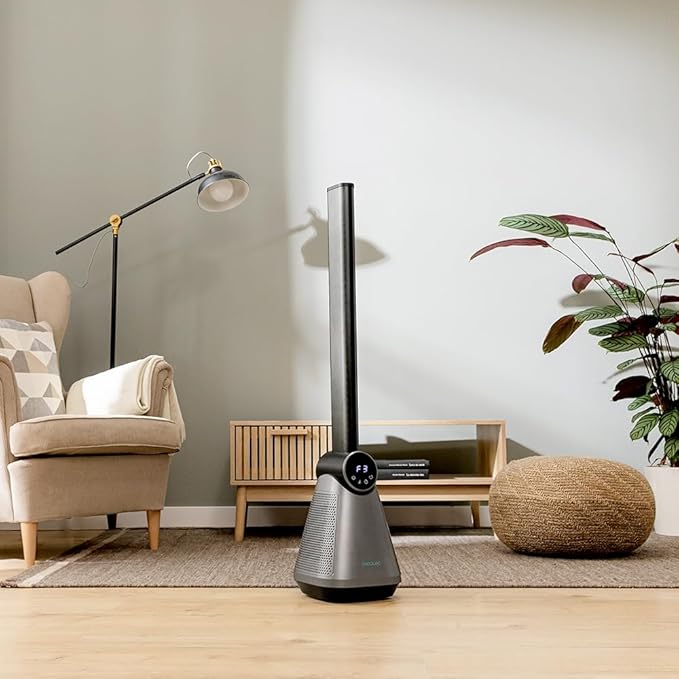 Ventilateur Colonne Sans Pale Shark TurboBlade TF200SEU - Carbone