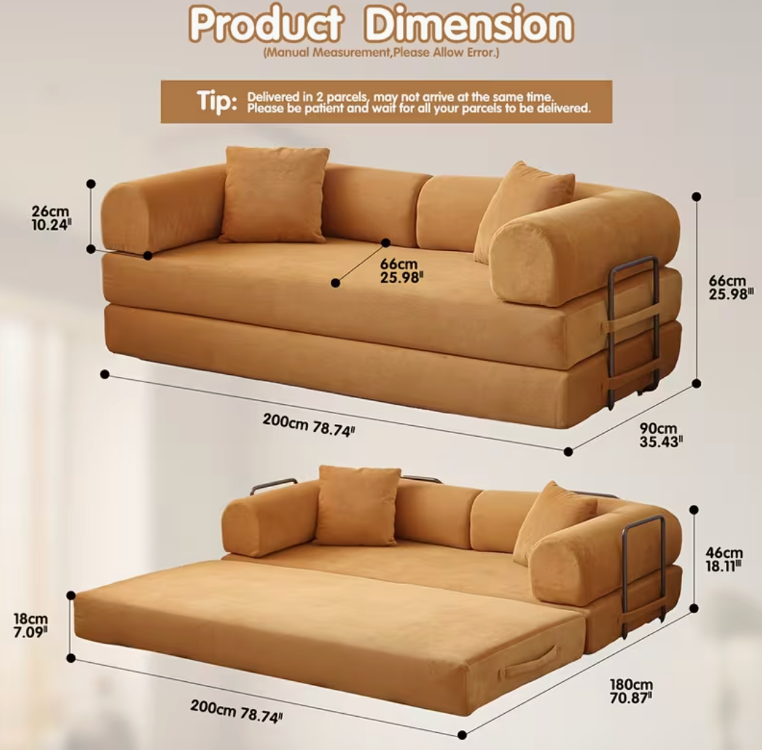 Canapé-Lit 2 Places Igone