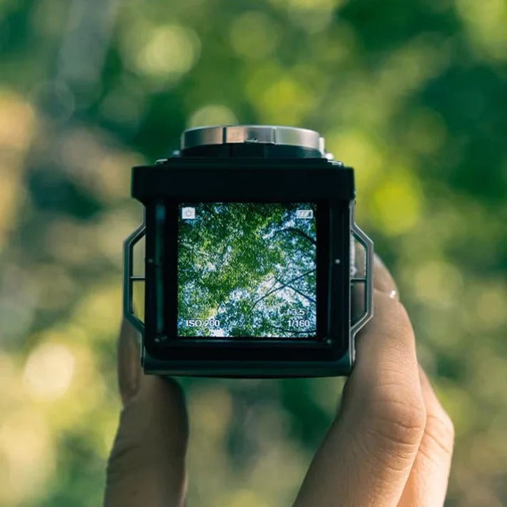 CHUZHAO Mini Appareil Photo Numérique Rétro - Style TLR Vintage TRY